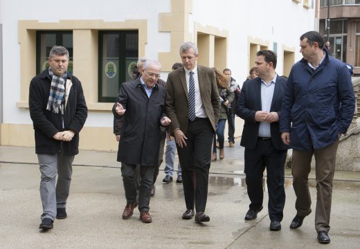 O vicepresidente da Xunta de Galicia visita o CIM de Ordes